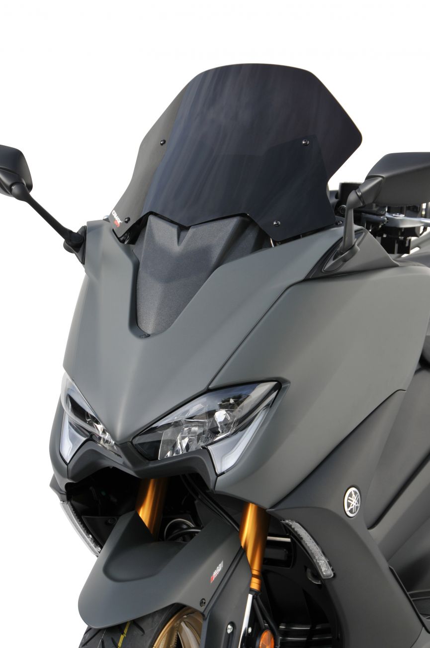 Moto Parabrezza Per YAMAHA Per TMAX 560 2022 2023 Accessori Moto Parabrezza  Cupola Parabrezza Vento Deflettore Nero Cupolino Spoiler (Misurare : Nero)  : : Auto e Moto